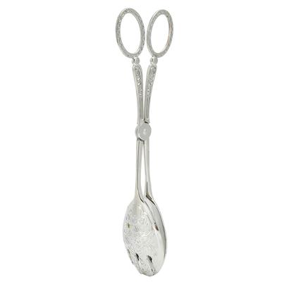 Utensili da Cucina Lega di Zinco Pinza Multifunzione Antiscivolo Cottura Forno Pane Clip per Cibo(Argento )