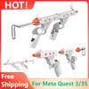 VR Gun Stock For Meta Quest 3/3S VR Shooting Game Accessories Enhanced Shooter Gaming Experience Controller Grips for Quest 3S/3