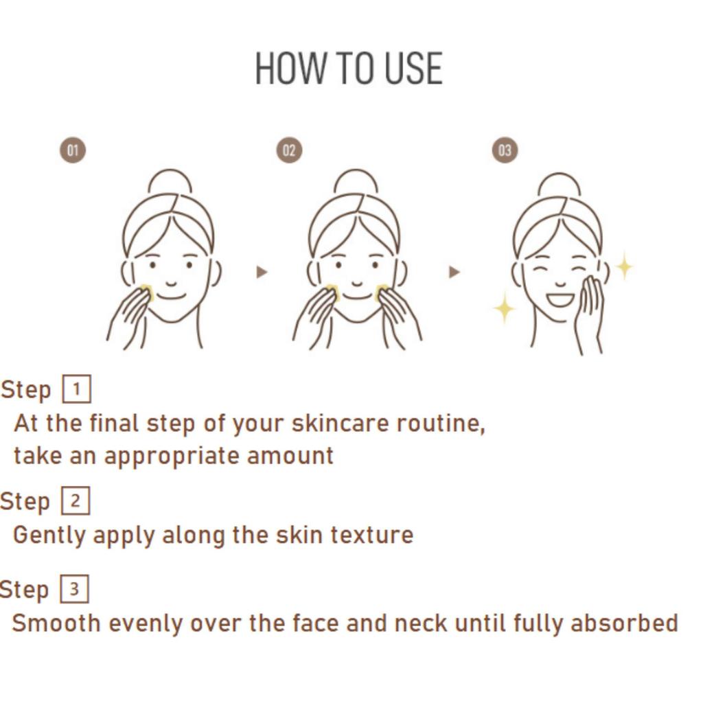 TENZERO 24K Gold Radiance Cream Intensive Firming Anti-Aging Moisturizing Face Cream Wrinkle Care Glow Booster 50g