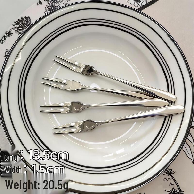 Elegant 304 Stainless Steel Fruit Fork