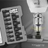 14-Piece Hex Socket Set for Electric and Pneumatic Wrenches – Sizes H6 To H14