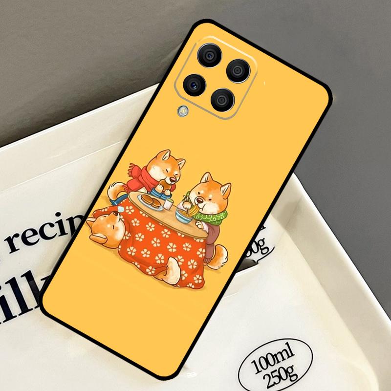 Animal Shiba Inu Case For Samsung Galaxy M14 M34 M54 M56 M16 M36 M13 M15 M35 M55 M11 M31 M53 M51 M12 M32 M52