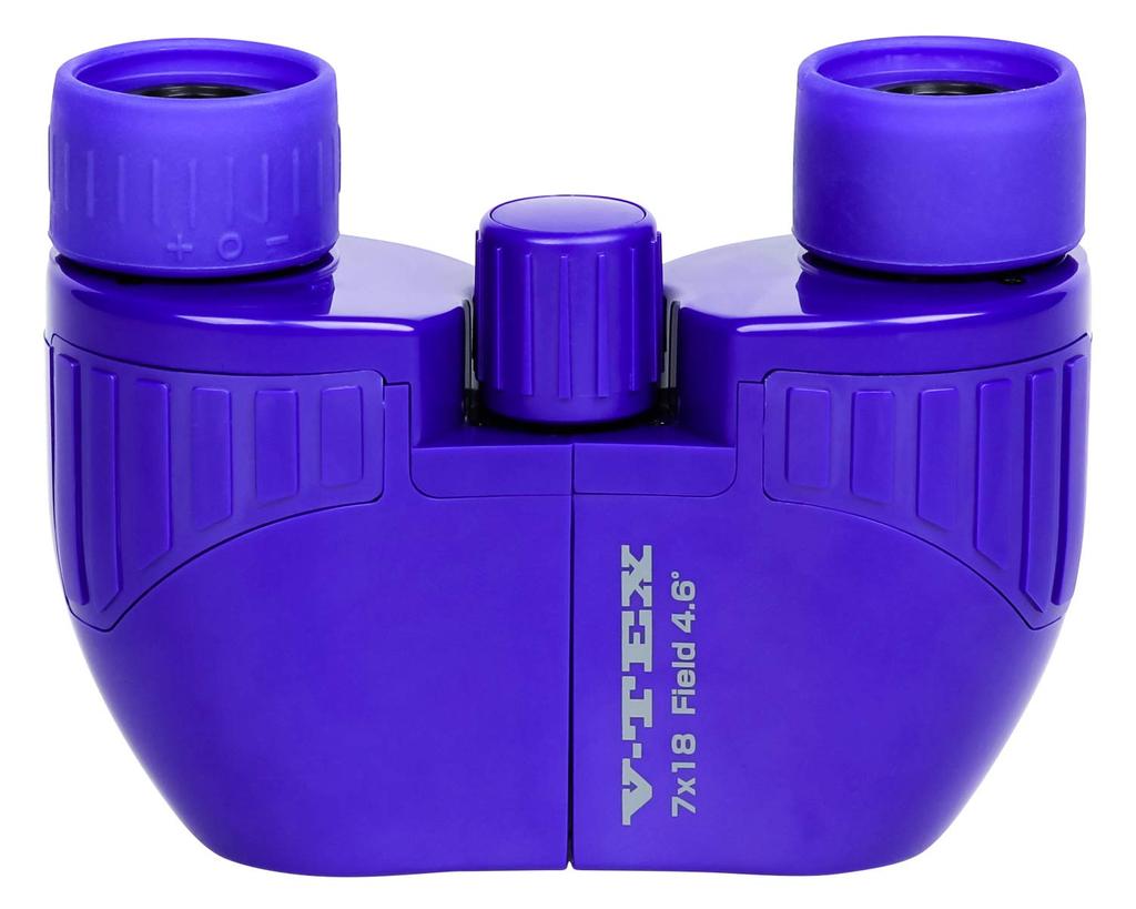 KENKO Binoculars 7x18 Porro Prism Type 7x 18mm Aperture Purple V-TEX VT-0718PR