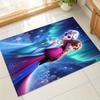 1pc. Elsa & Anna Frozen Princess Carpet - Home Decor Rug, Office Mat, Chair Cover, Outdoor Blanket, Gift for z049024