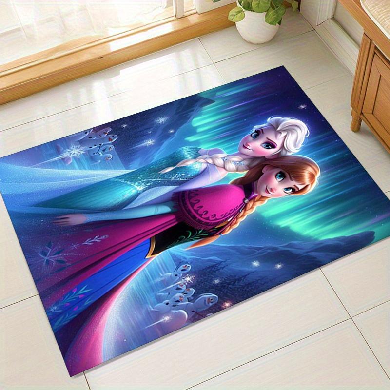 

1pc. Elsa & Anna Frozen Princess Carpet - Home Decor Rug, Office Mat, Chair Cover, Outdoor Blanket, Gift for z049024 60cm by 90cm