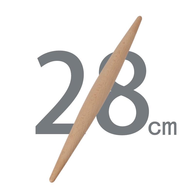 

ZISIZ Tapered Beech Wood Rolling Pins (28cm, Set of 4)