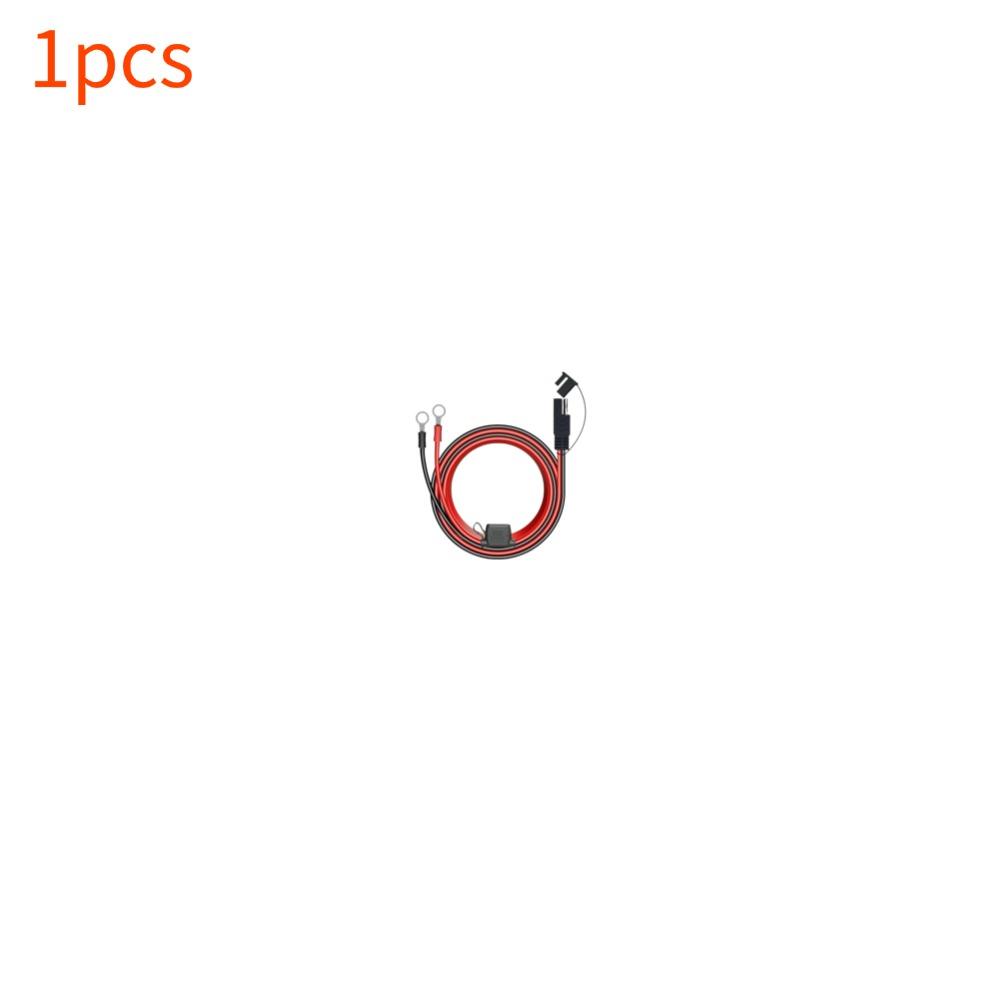 Charger Cable For Motorcycle Battery Terminal To SAE Quick Extension Cable With 10A Fuse O Connector Battery Charger Adapter