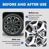 For Skoda FaCar Wheel Center Sticker Wheel Center Hub Cap Badge Decoration Decal For Skoda Octavia 2 3 Karoq Superb Rapid Kamiq Kodiaq