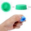 6pcs/set Reusable Silicone Bottle Caps, Seal Beer, Soy Sauce and Vinegar Bottles, Soda, Coke Bottles, Beverage