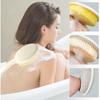 3 In 1 Back Bath Brush Set for Shower, 19"" Long Handle Body Brush, Back Scrubber, Exfoliation and Improved Skin Health for Elderly with Limited Arm
