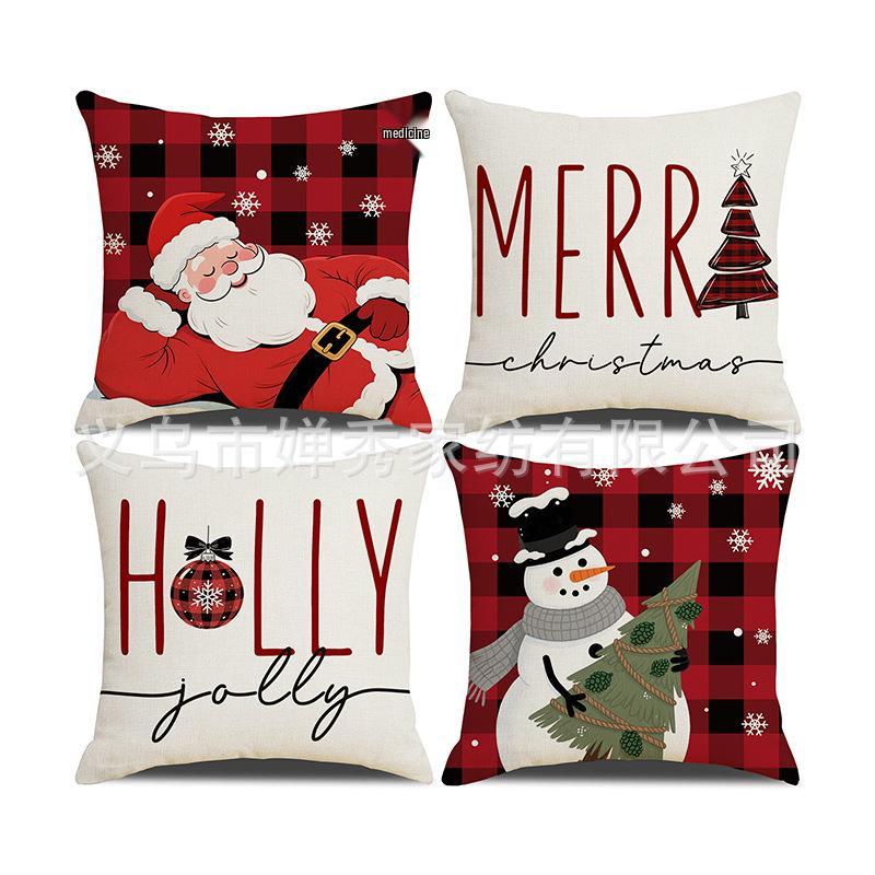 Digital Print Christmas Pillowcase - Bestseller Bedside & Sofa Cushion Cover