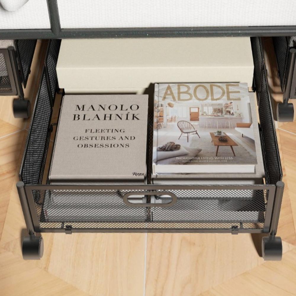 with Wheels Under Bed Storage Containers Large Capacity Shoe Organizer Drawer  Bedroom