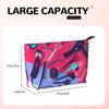 Salon Hair Dressing Tool Pattern Cosmetic Bag Women Large Capacity Makeup Organizer Cosmetic Case Portable Storage Toiletry Bags