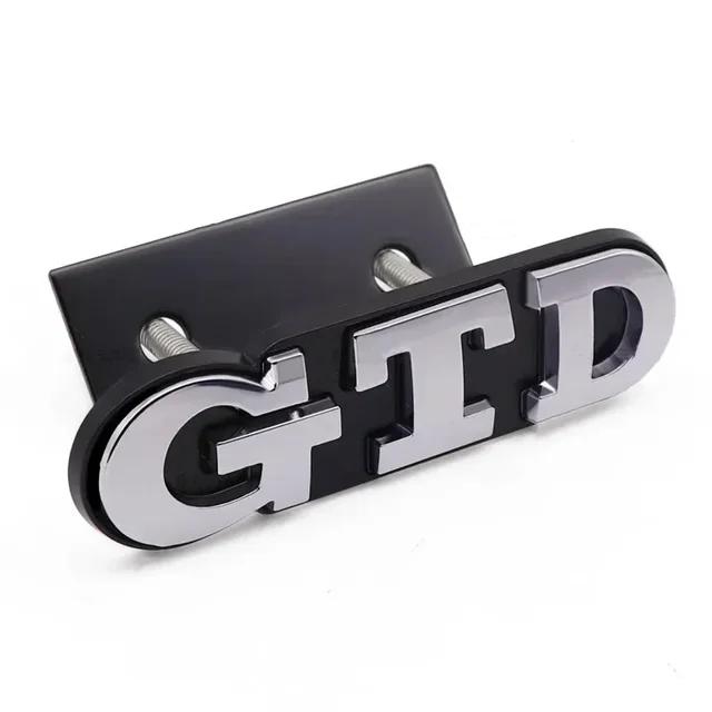 

2026 Hot For Volkswagen VW 3D Metal Front Grille GTD Logo Emblem Rear Trunk Badge Stickers For apply toVolkswagen VW Golf 2 4 5