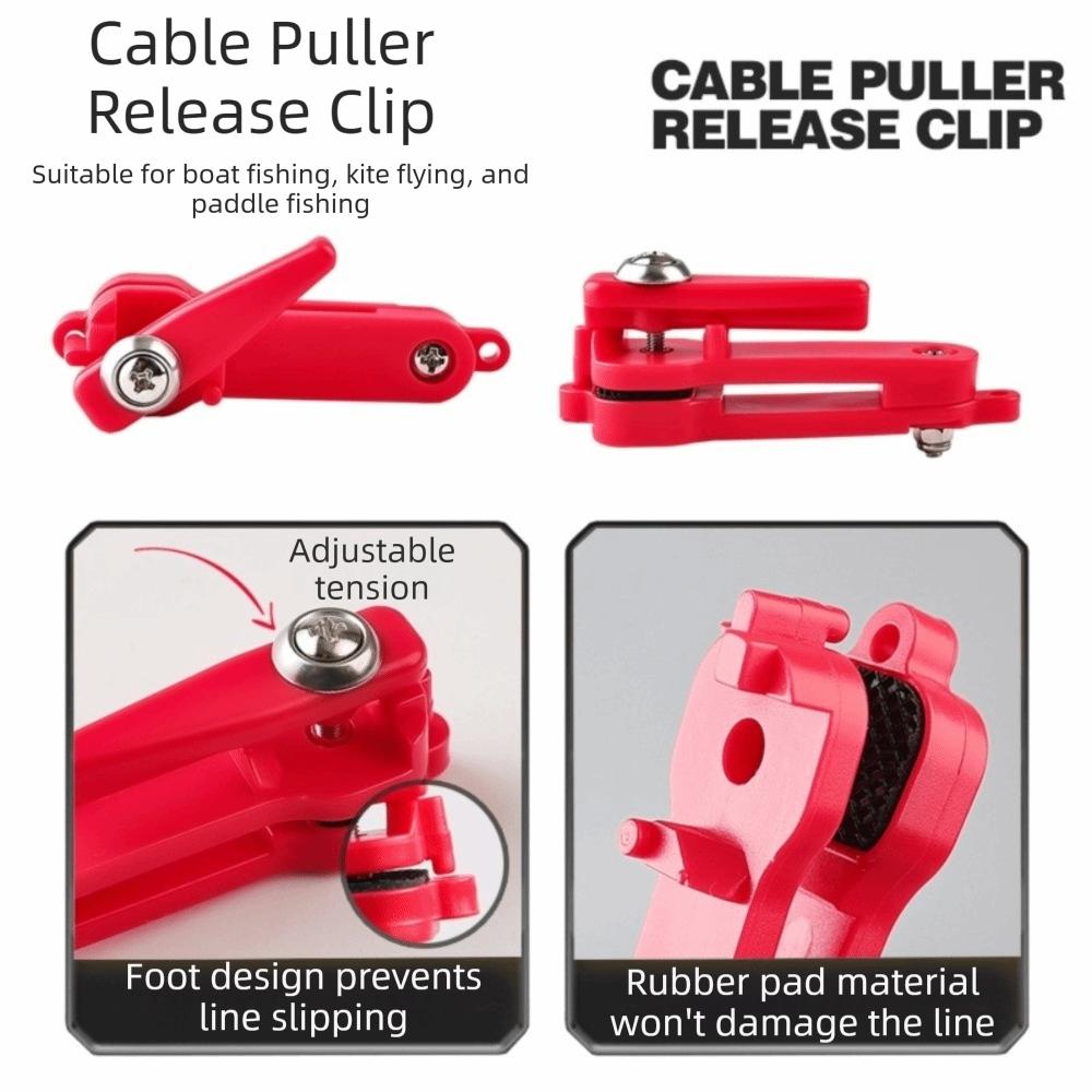 Adjustable Downrigger Release Clip Durable Trolling Release Clip Fishing Release Clip Sea Fishing