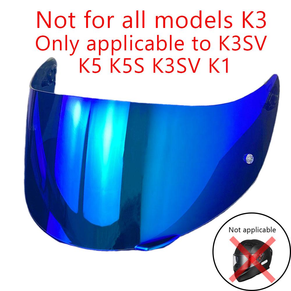 Motorcycle Helmet Shield for AGV K5 K5S K3SV K1 Helmet Visor Sunscreen K3-SV Capacete Visors K1 Casco Moto Lens Windshield