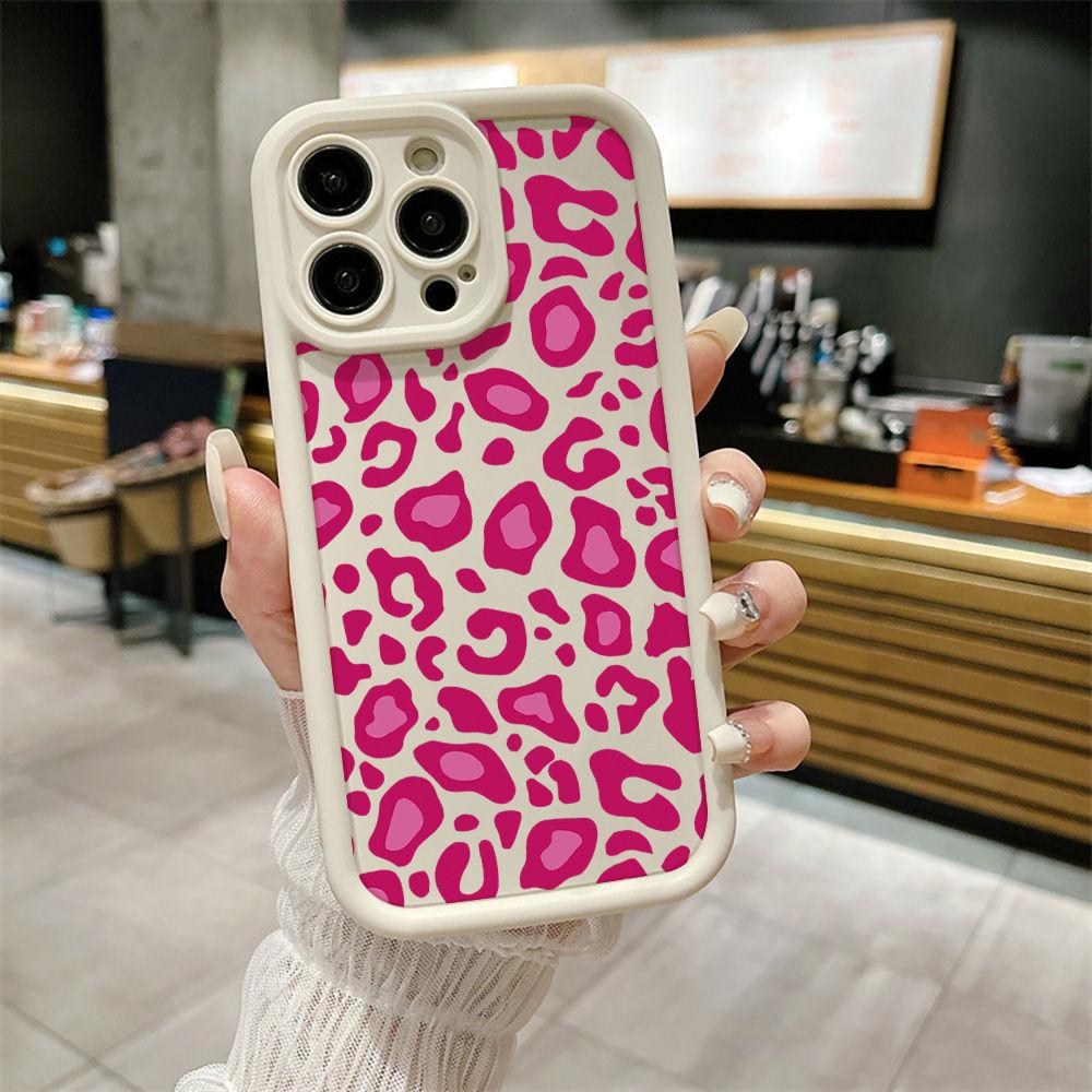 Rose red leopard print for iPhone17 ProMax mobile phone case 14 Apple 13 matte 12/15 Premium 11 factory