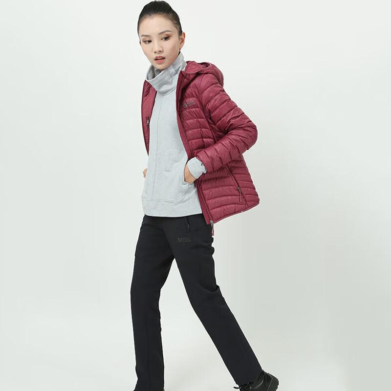 

ROCK CLOUD Women s Lightweight Hooded Goose Down Jacket YS170025 M