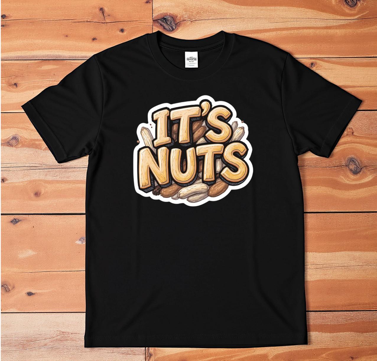 It’s Nuts Funny Peanut Graphic Tee | Unisex T-Shirt S