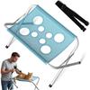 Foldable Pet Bathing Stand, Dog Bath Sling, for Daliy Care (Blue) | Pet Bathing Stand, Dog Bath Hammock Small, Portable Dog Shower Grooming Rack