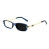 New Brand Korean Style Square Small Frame Reading Glasses Photochromic Anti Blue Light Women Hyperopia Eyeglass