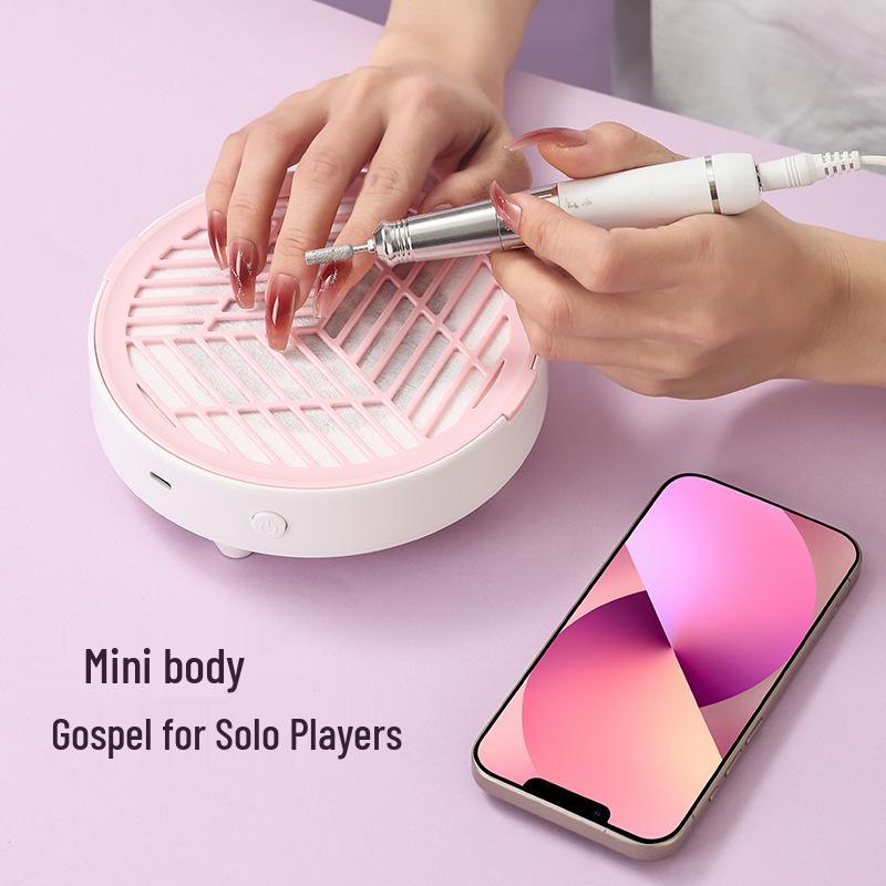 Compact Low-Noise High Suction Nail Dust Collector Machine with Filter