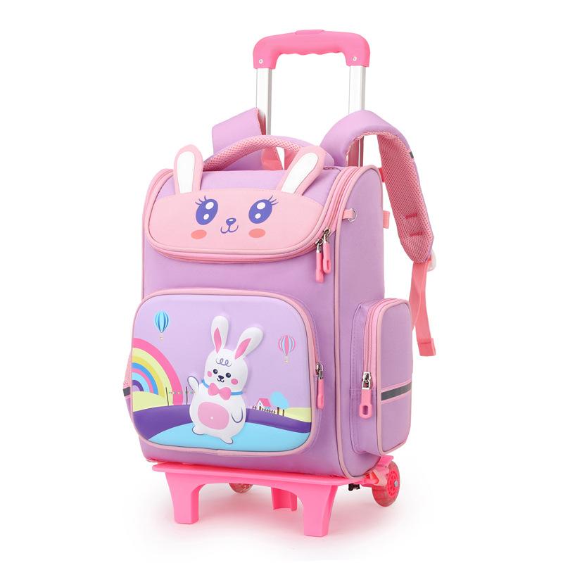 Kids Trolley Backpack For Girls Primary