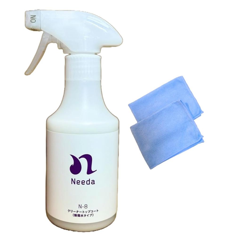 Needa Cleaner Topp Lett Bilkarosseri Renser og Polerer Bil Inkluderer 2 Mikrofiberkluter N-8 Coating, 300ml, Vannavstøtende, Balsam, Karosseri,