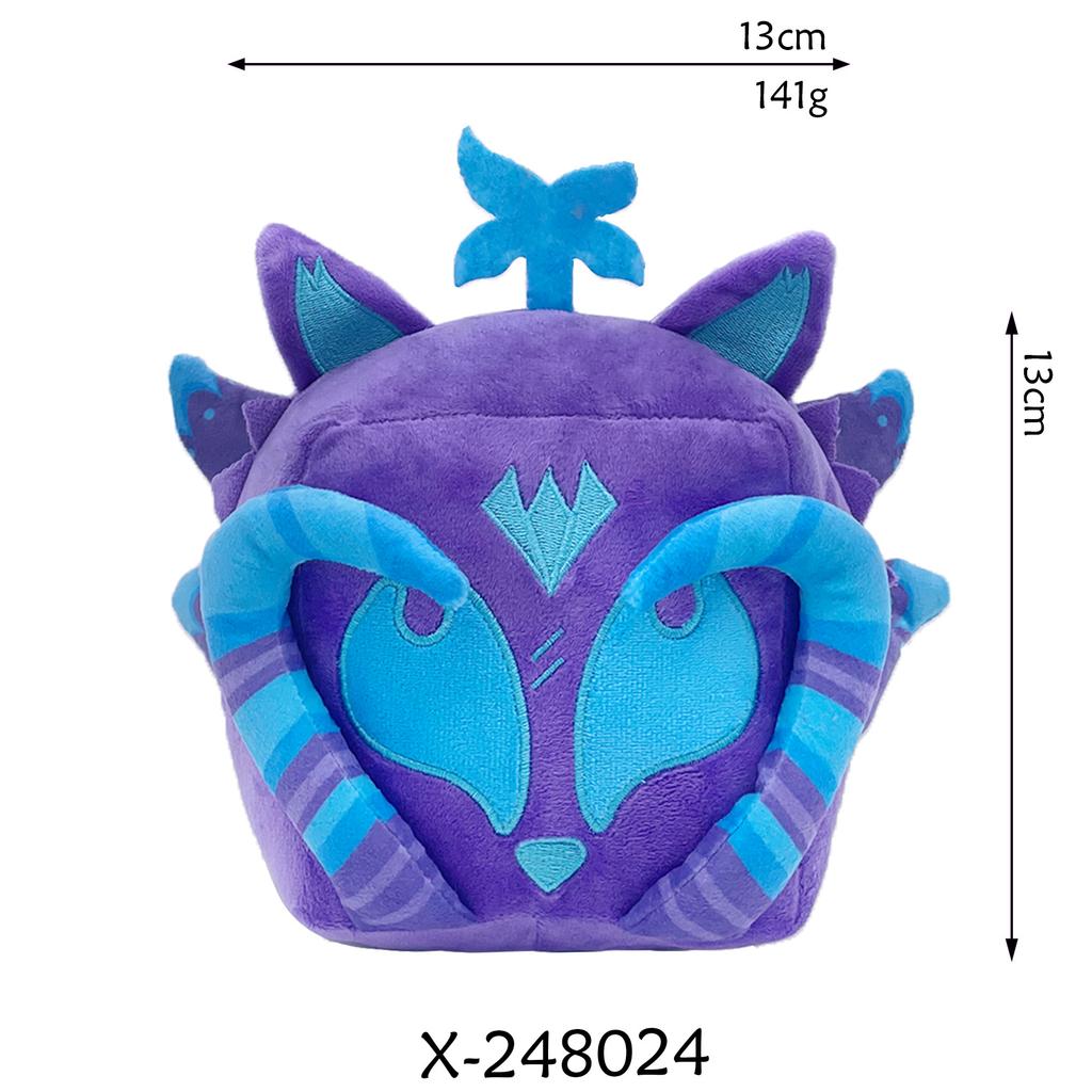 Anime Plush Toy Dragon Plushie Kitsune Stuffed Gas Yeti Leopard Doll for Kid BIrthday Gift