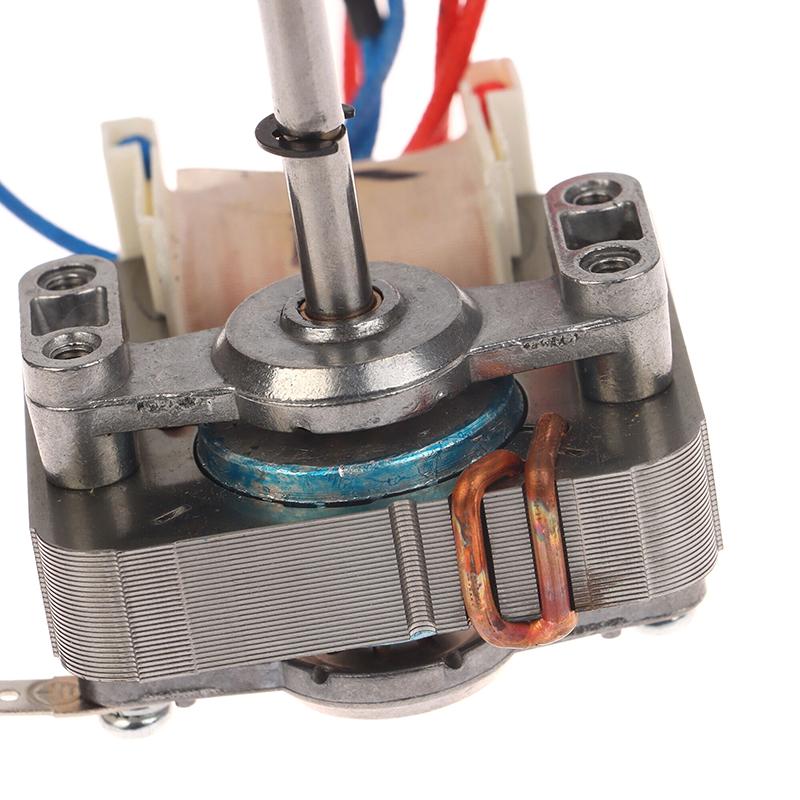 Moteur de ventilateur de friteuse à air arbre long 4,4 cm moteur universel 220 V couvercle pôle moteur asynchrone accessoires de friteuse électrique à air