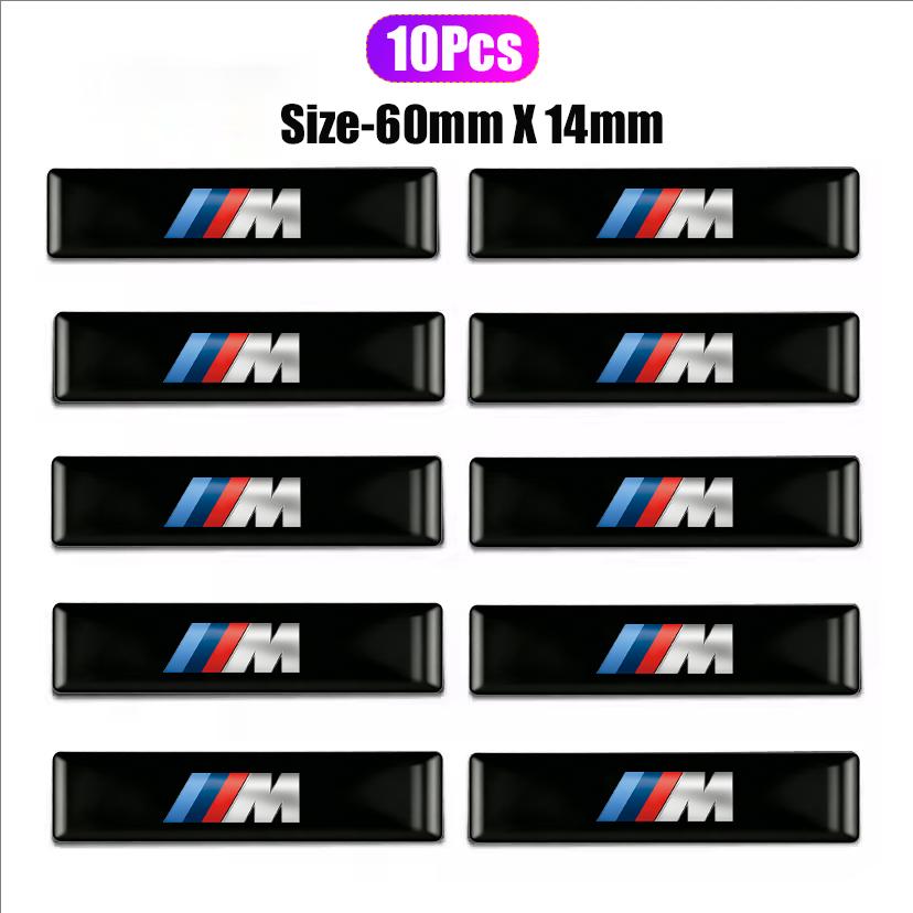 3D Epoxy Car Interior Exterior Decoration Sticker Accessories For BMW E34 E46 E39 E38 E90 E60 E36 F30 F30 F10 E92 E38 E91 M3 M5 cysh69