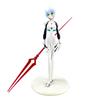 22cm New Ayanami Rei Figure Toys Cartoon Cute Combat Edition Rei Sexy Girl PVC Model Gift Toys