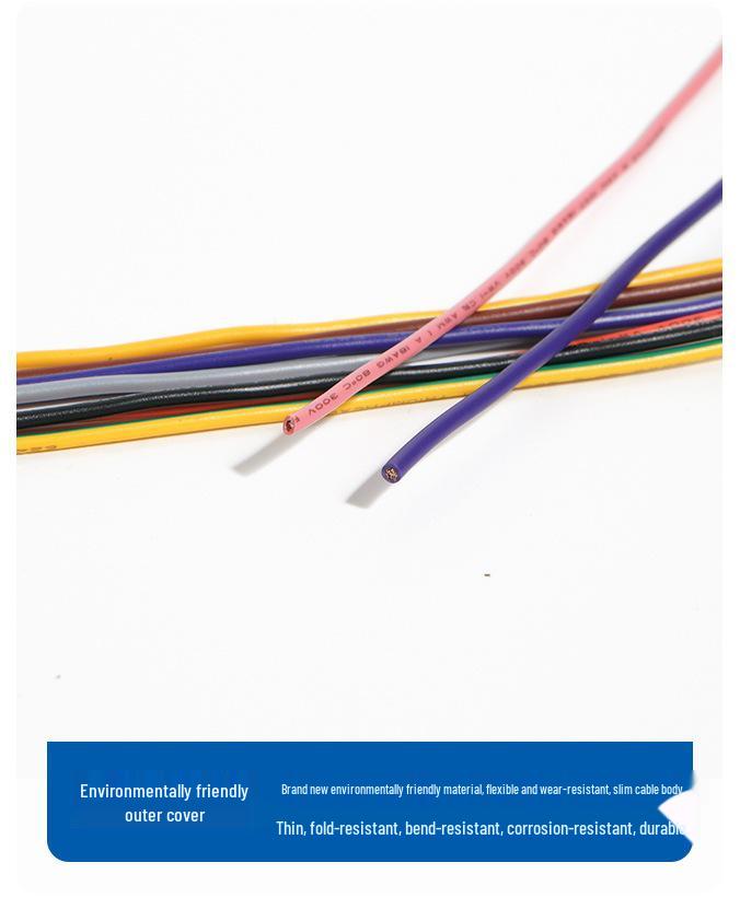 In Stock UL1007 300V Eco-Friendly Tinned Copper Core Wire for Electronic Equipment