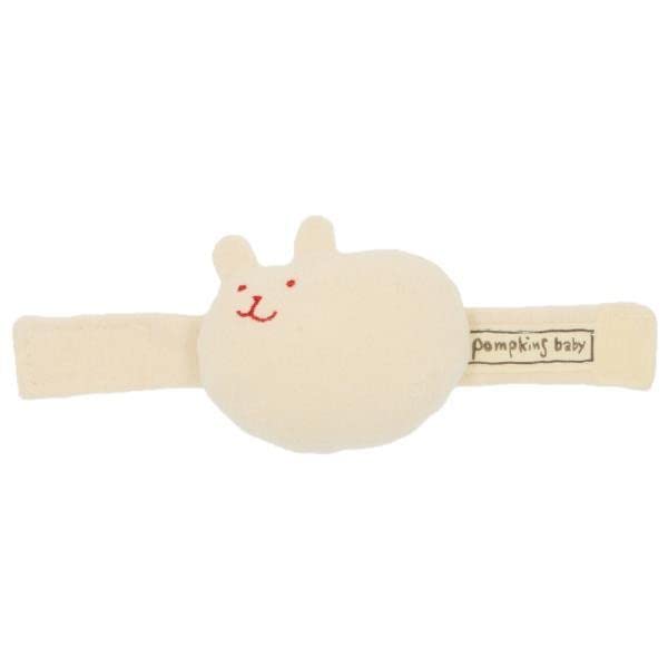 

pompkins BABY Органическая погремушка из хлопка Сделано в Японии Y-1066 100% [Серия Кролик/Медведь/Собака] (Кролик (натуральный))