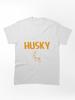 MIT Female Dog Mama Die Mit Dem Husky Classic Unisex T-Shirt