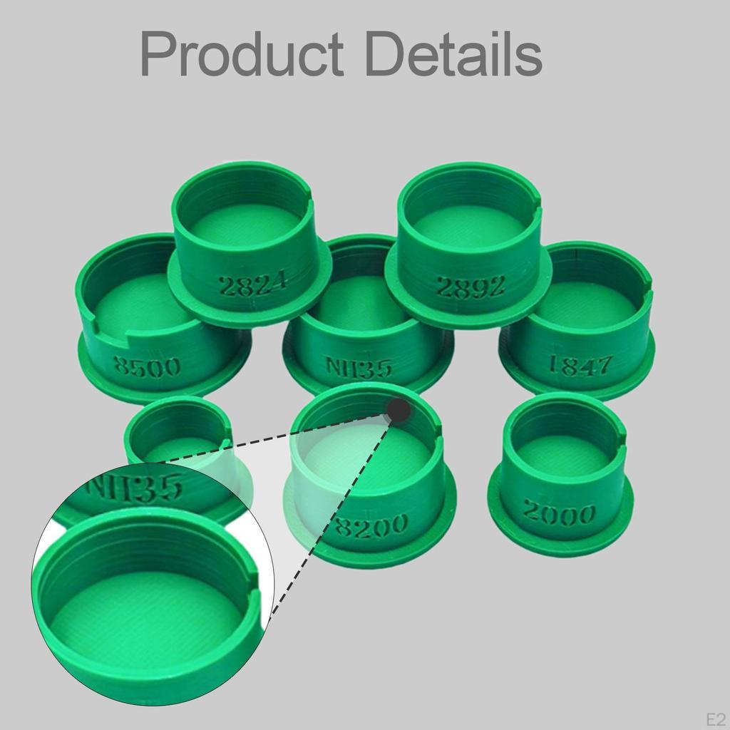 8 Pieces Watch Movement Base Sturdy Maintenance Spare Part Home Multipurpose Easy To Use Accessories