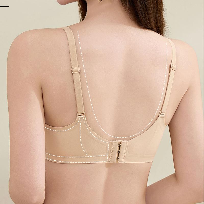 Sexy Hollow Women’s Padded Lingerie Bra - Wireless, Comfortable, Enhances Bust, Beautiful Back Design