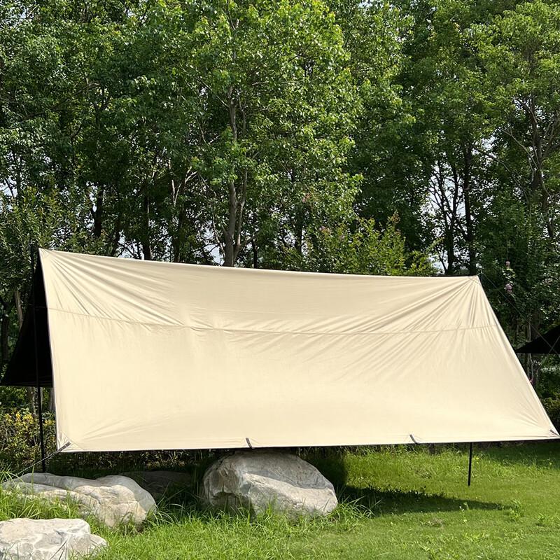 OEING Large Square Camping Blackout Tarp