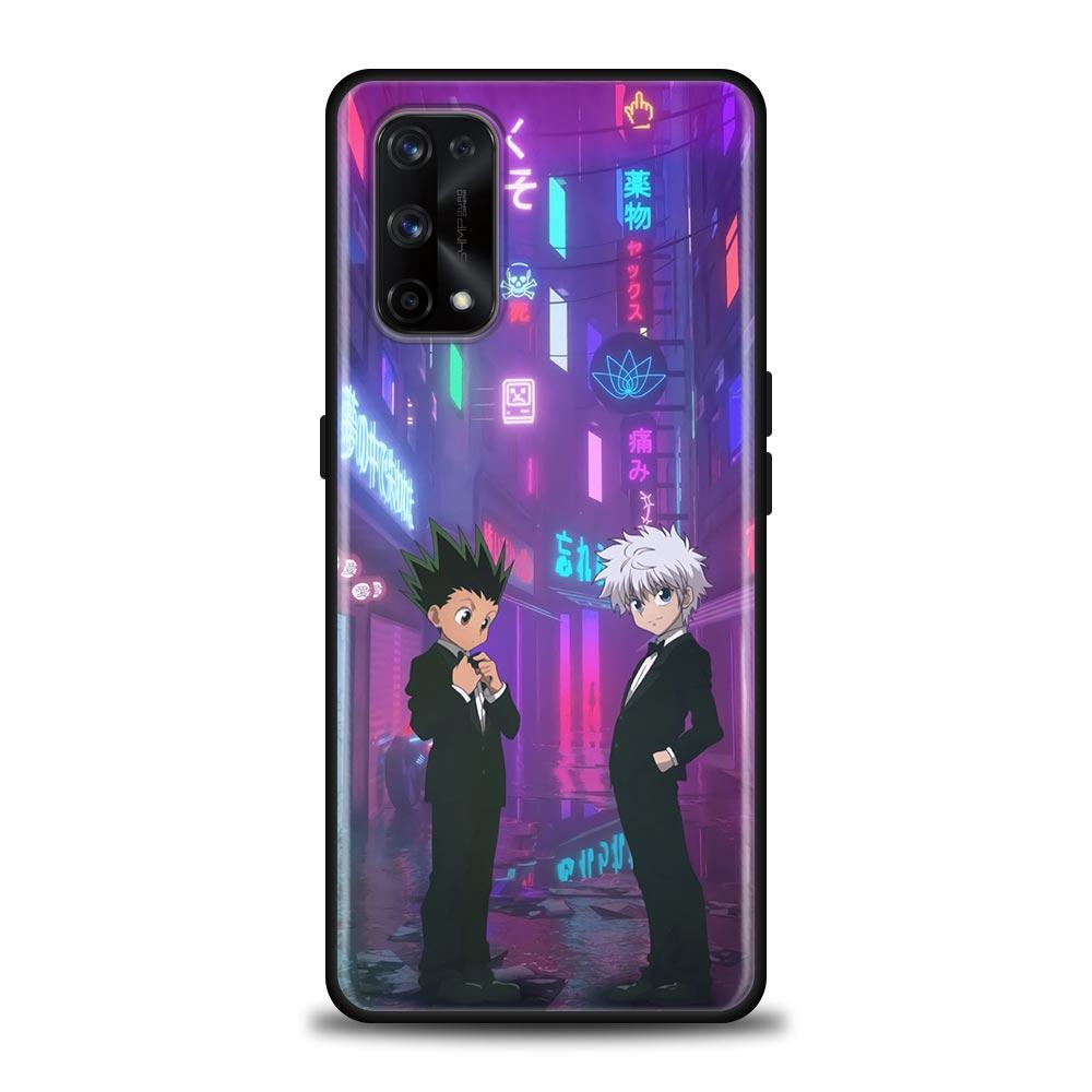 Hunter X Hunters LOGO Cute Anime Phone Case For Oppo Realme 8i 8 9 7 6 5 Pro 9i 7i 5i 6i XT 5G Cases Soft Cover Realme 8Pro 8i