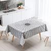 Abstract Ripple Tablecloth Home Decor Stain Resistant Waterproof Table Decoration Rectangular Kitchen Fireplace Tops