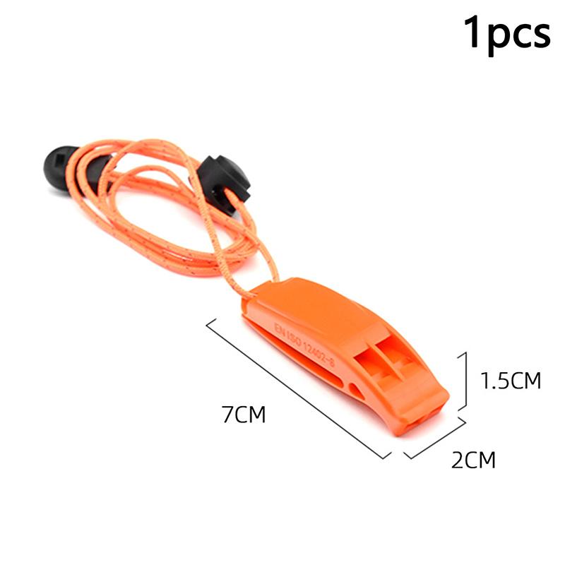 Портативная спортивная аварийная свистулька с двойной трубкой, свистулька для выживания на природе, свистки безопасности для спичек, свисток для походов, спасения, плавания, громкий свисток