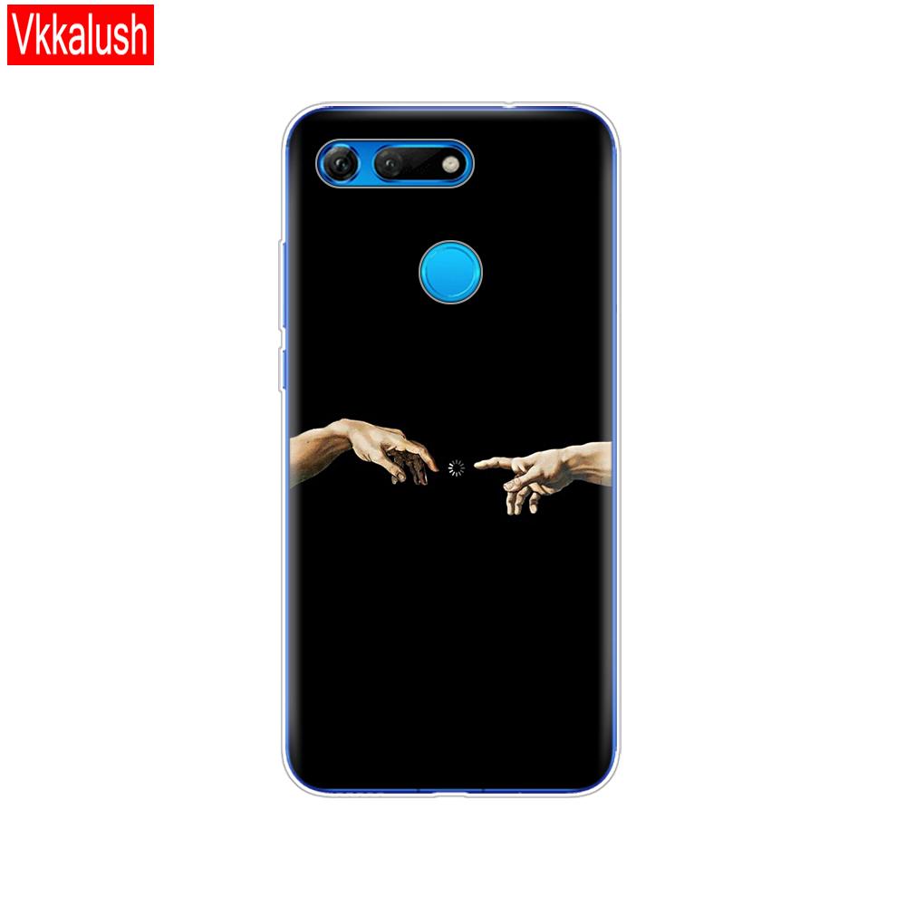 Silikonhülle für Huawei Honor View 20 V20 Hülle TPU Funda Weiche Silikonhülle für Honor V20 Capa Niedliches Tiermuster