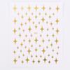 Popular Multi-color Star Nail Art Stickers: DIY Laser Gold & Silver Wearable Adhesive Decals