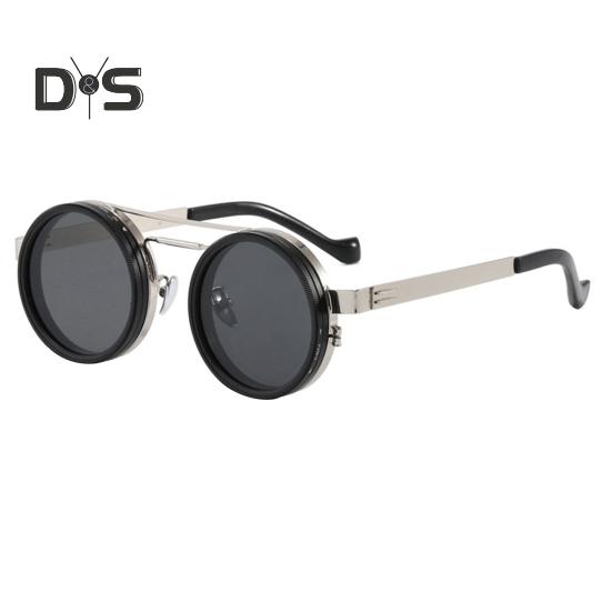 

1-9 передач регулируемые солнцезащитные очки тонированные очки ретро круглые поляризованные очки с ND фильтр линзы для мужчин рыбалка вождение пляж тень