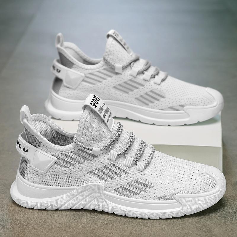 Men's shoes summer 2025 new breathable sports and leisure thin deodorant mesh shoes lightweight and versatile 2025 coconut tide shoes