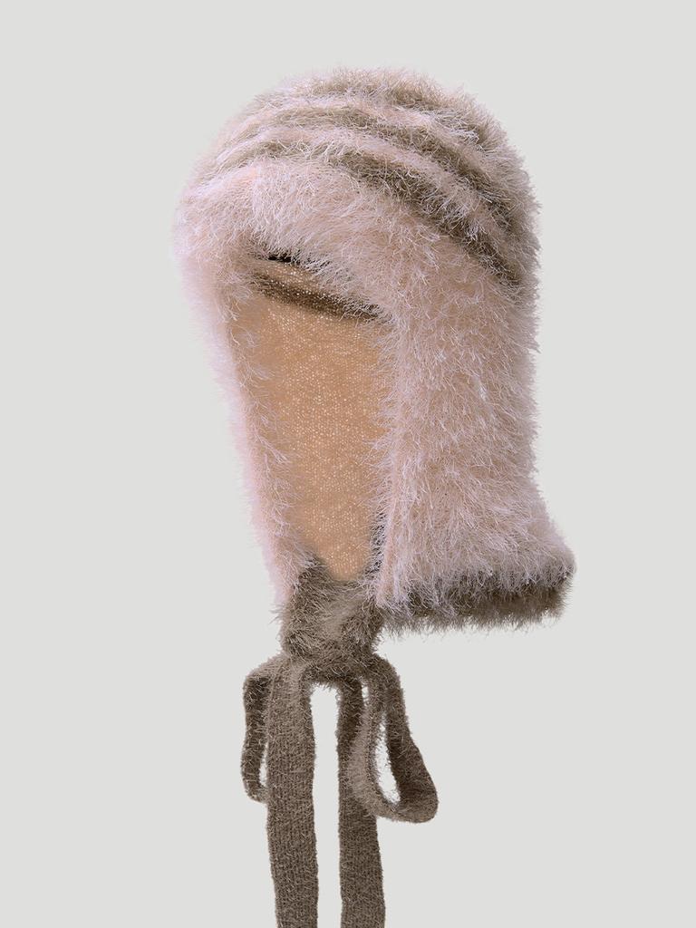 Ateulliepakeu Knit Bonnet Light Pink