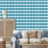 Harlequin Diamonds Turquoise Wallpaper for Living Room and Bedroom 50x1000