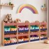 Whaline 69Ft 4th of July Bulletin Board Border 60Pcs Patriotic Stars Stripes Trim Border Stickers for Independence Day Memorial Day School Classroom