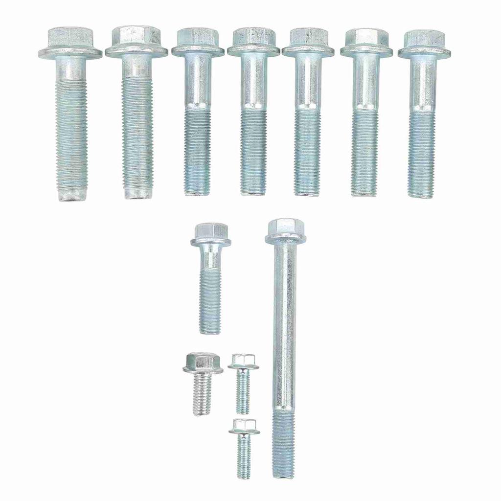 12-teiliges Getriebeschrauben-Set Komplettmetall-Ersatz für Acura B16 B18 B20 Hydro 5-Gang
