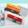 Canvas Waist Belt Unisex Nylon Webbing With Flip Clasp Durable Casual For Daily Wear